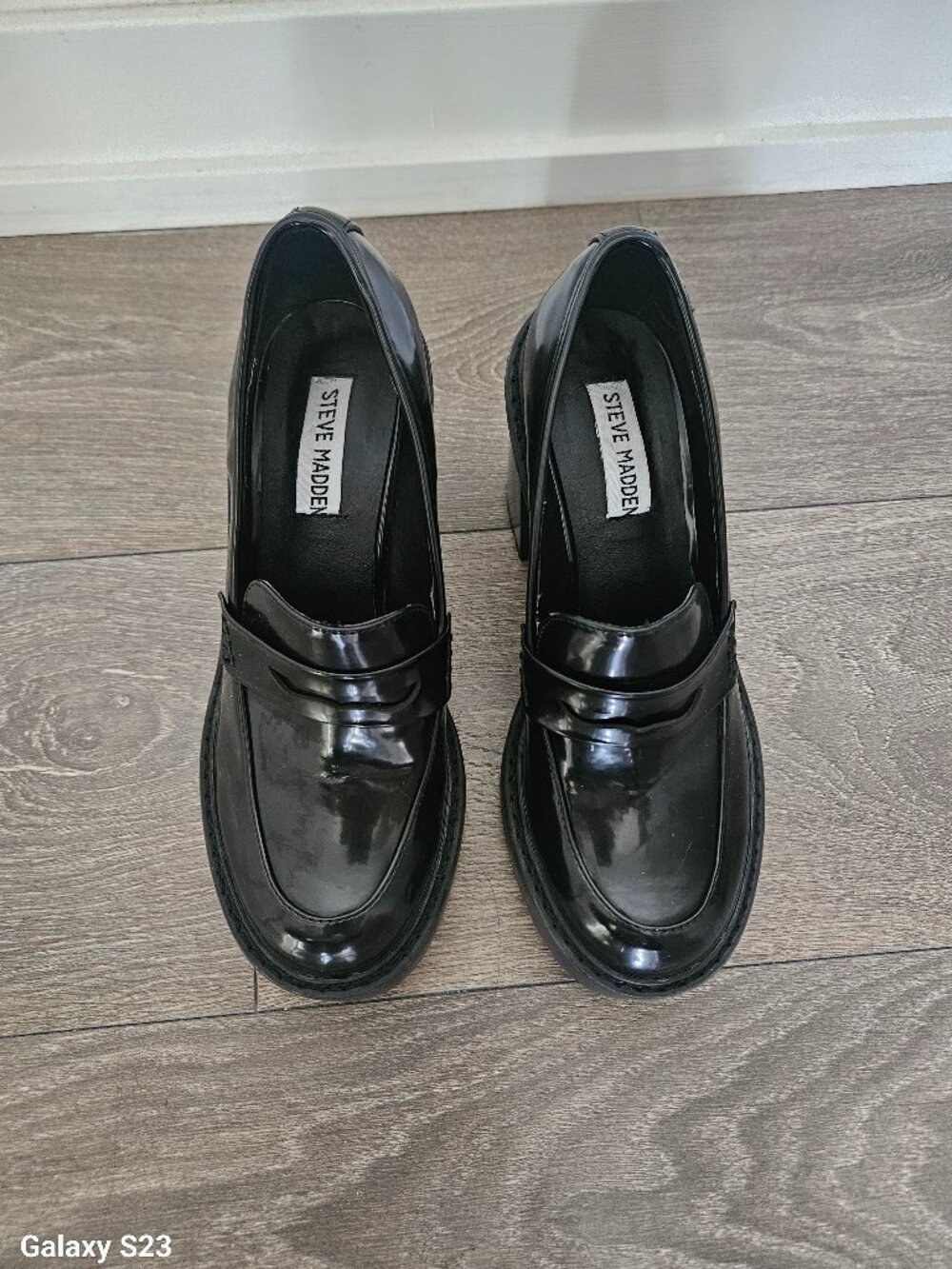Platform Heeled Loafer